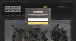 Desktop Screenshot of brasstacksmunitions.com
